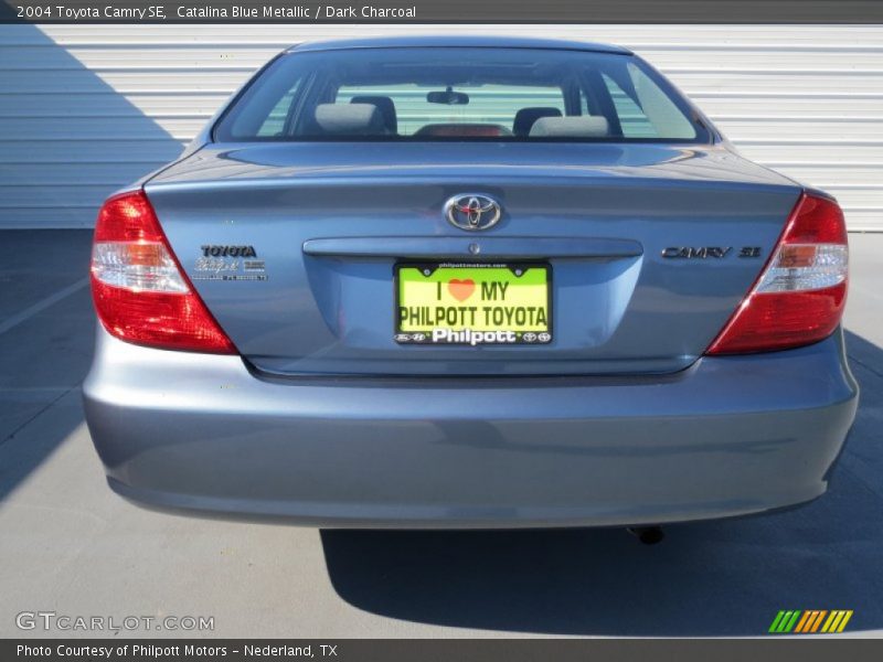 Catalina Blue Metallic / Dark Charcoal 2004 Toyota Camry SE