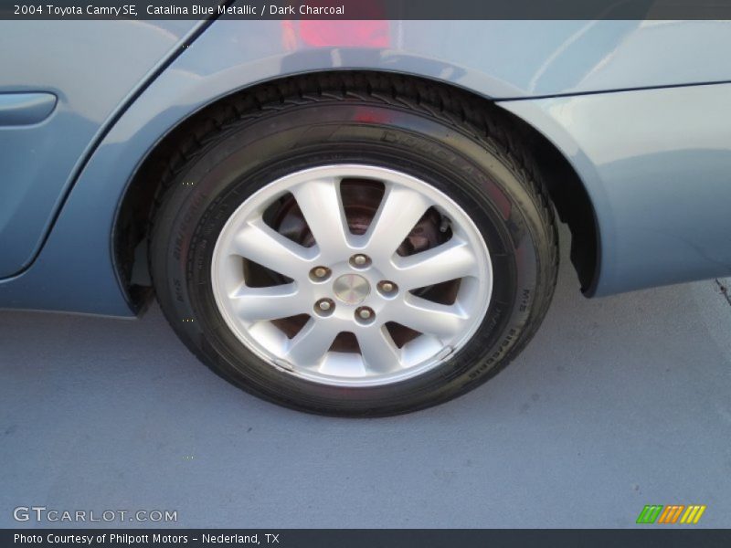 Catalina Blue Metallic / Dark Charcoal 2004 Toyota Camry SE