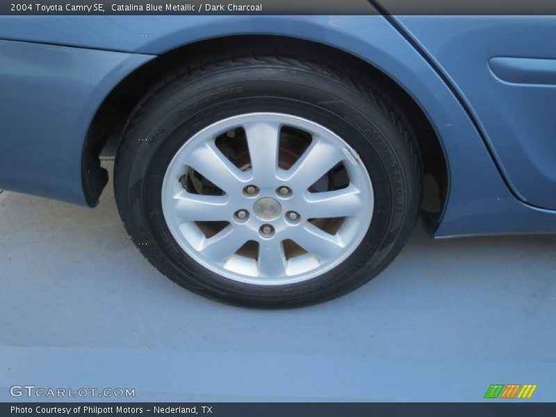 Catalina Blue Metallic / Dark Charcoal 2004 Toyota Camry SE