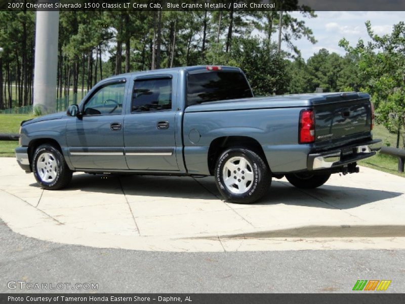 Blue Granite Metallic / Dark Charcoal 2007 Chevrolet Silverado 1500 Classic LT Crew Cab