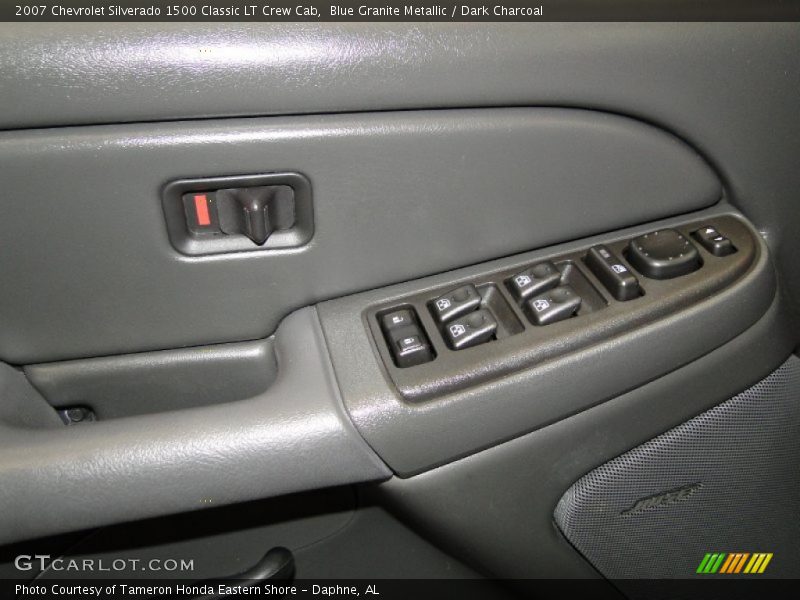 Blue Granite Metallic / Dark Charcoal 2007 Chevrolet Silverado 1500 Classic LT Crew Cab