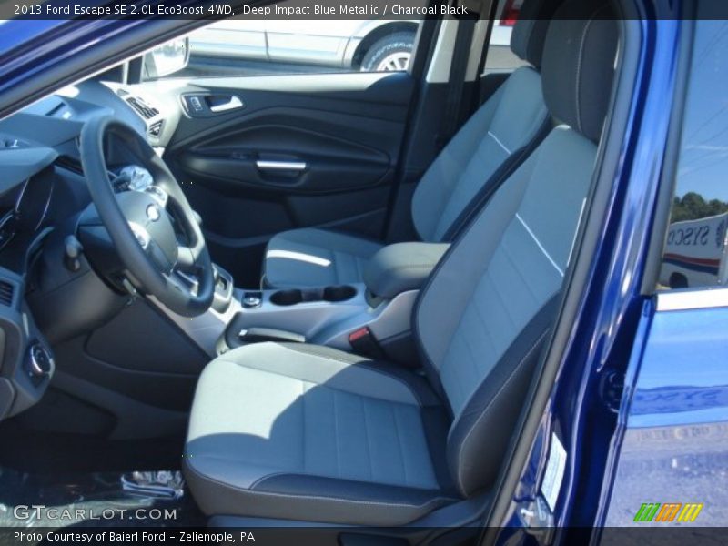 Deep Impact Blue Metallic / Charcoal Black 2013 Ford Escape SE 2.0L EcoBoost 4WD