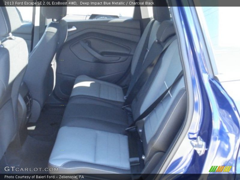 Deep Impact Blue Metallic / Charcoal Black 2013 Ford Escape SE 2.0L EcoBoost 4WD