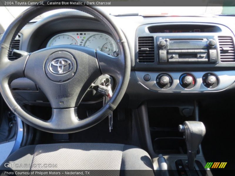 Catalina Blue Metallic / Dark Charcoal 2004 Toyota Camry SE