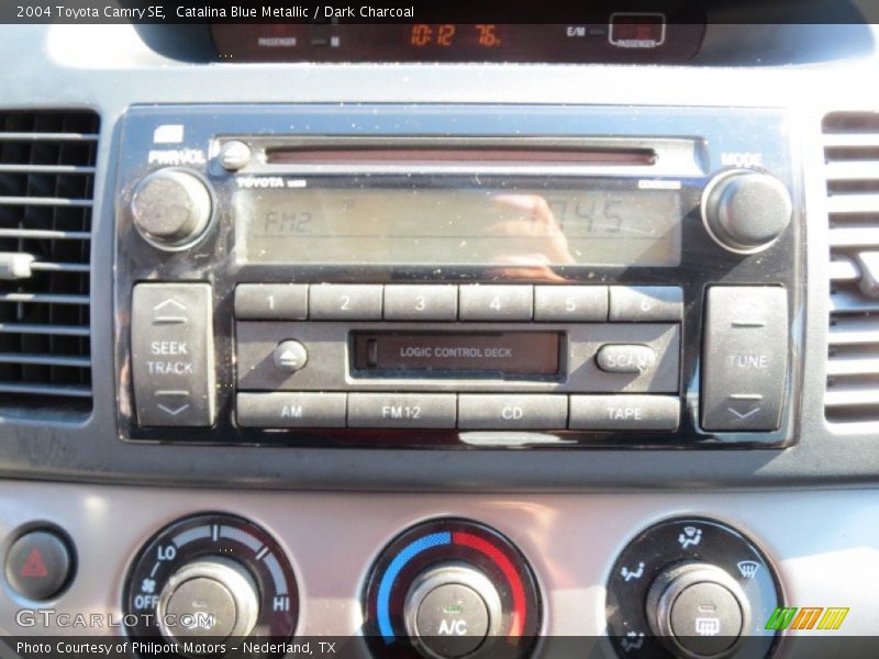 Catalina Blue Metallic / Dark Charcoal 2004 Toyota Camry SE