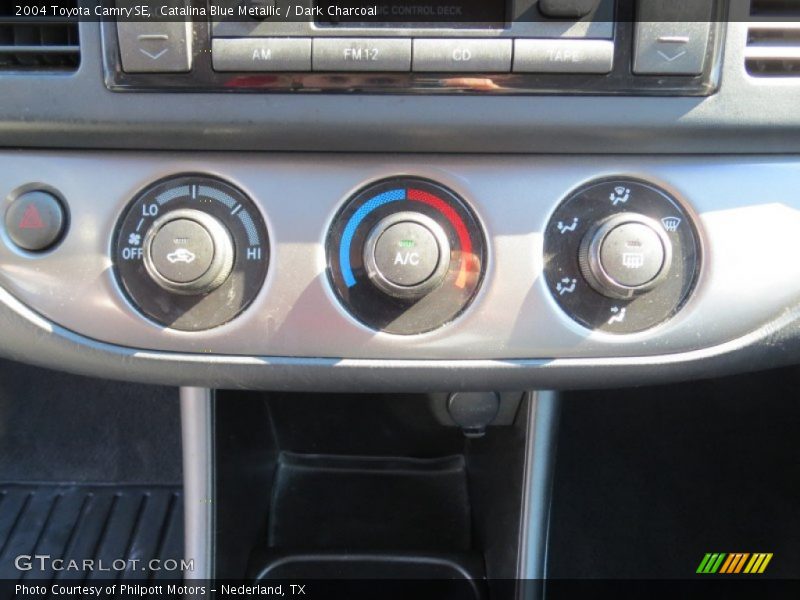 Catalina Blue Metallic / Dark Charcoal 2004 Toyota Camry SE