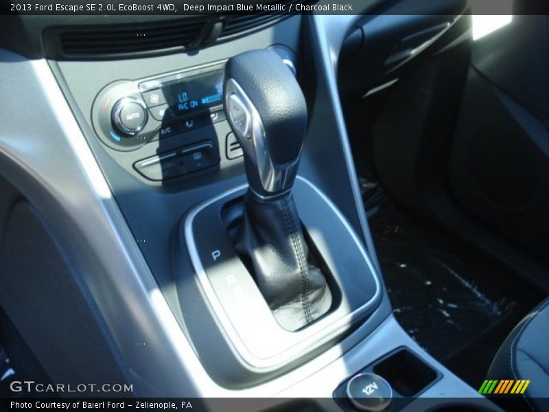 Deep Impact Blue Metallic / Charcoal Black 2013 Ford Escape SE 2.0L EcoBoost 4WD