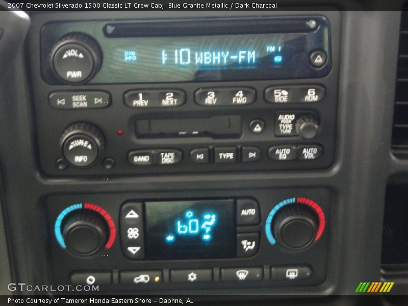 Blue Granite Metallic / Dark Charcoal 2007 Chevrolet Silverado 1500 Classic LT Crew Cab