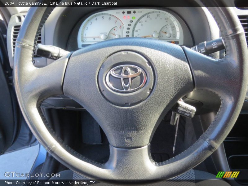 Catalina Blue Metallic / Dark Charcoal 2004 Toyota Camry SE