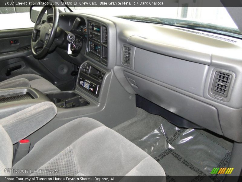 Blue Granite Metallic / Dark Charcoal 2007 Chevrolet Silverado 1500 Classic LT Crew Cab