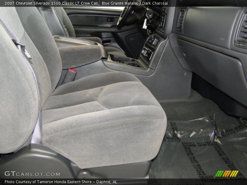 Blue Granite Metallic / Dark Charcoal 2007 Chevrolet Silverado 1500 Classic LT Crew Cab