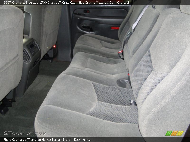 Blue Granite Metallic / Dark Charcoal 2007 Chevrolet Silverado 1500 Classic LT Crew Cab