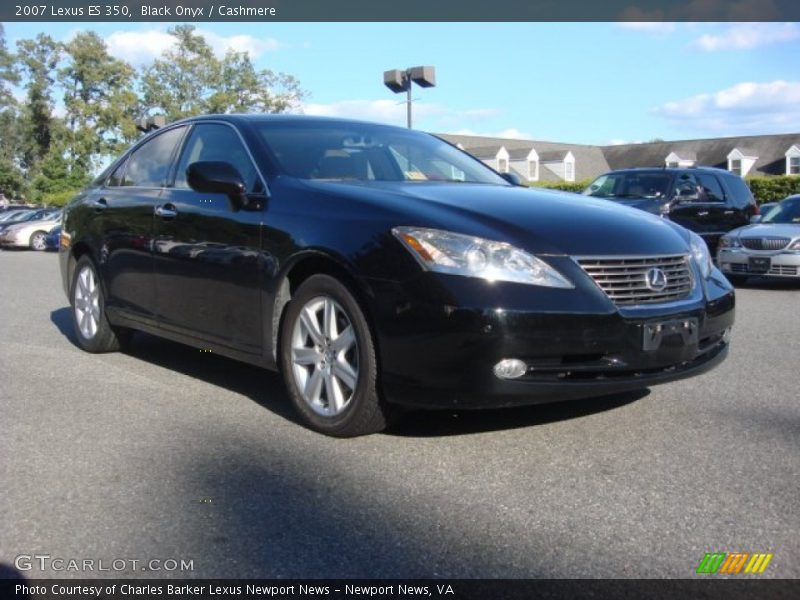 Black Onyx / Cashmere 2007 Lexus ES 350