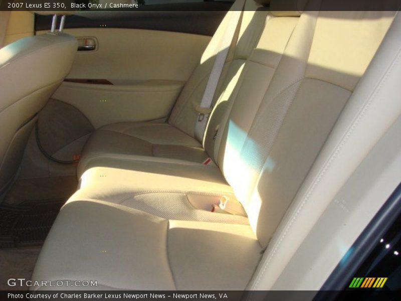 Black Onyx / Cashmere 2007 Lexus ES 350