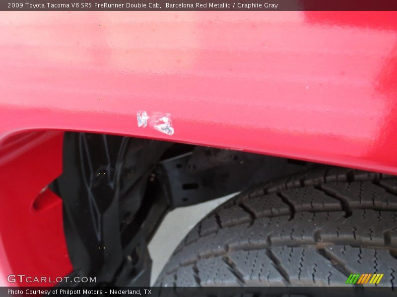 Barcelona Red Metallic / Graphite Gray 2009 Toyota Tacoma V6 SR5 PreRunner Double Cab