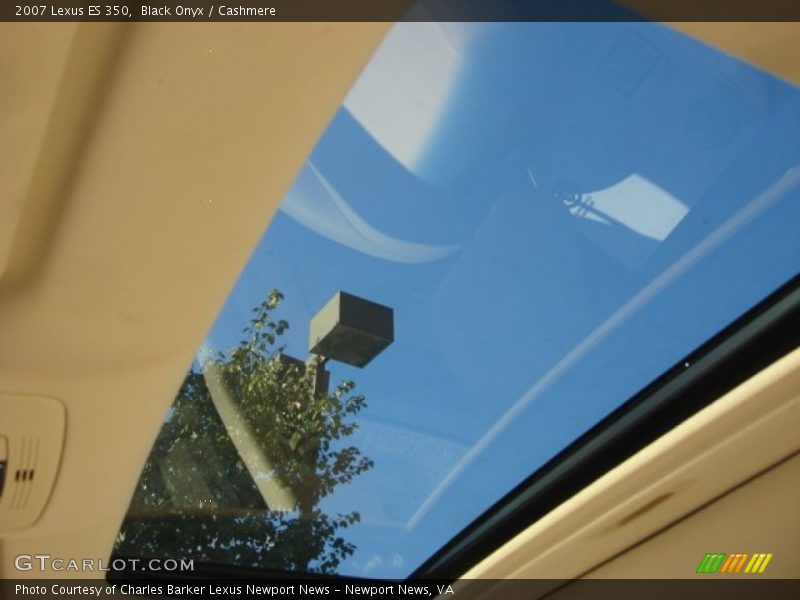 Black Onyx / Cashmere 2007 Lexus ES 350