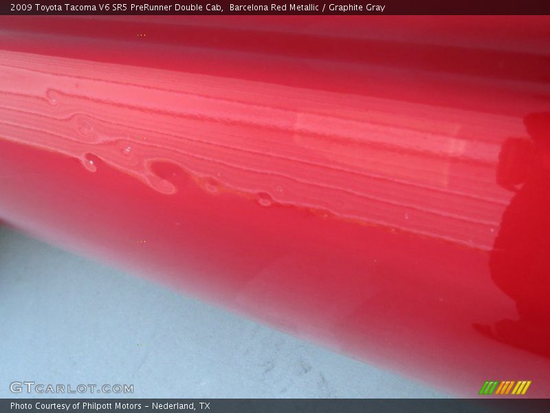 Barcelona Red Metallic / Graphite Gray 2009 Toyota Tacoma V6 SR5 PreRunner Double Cab