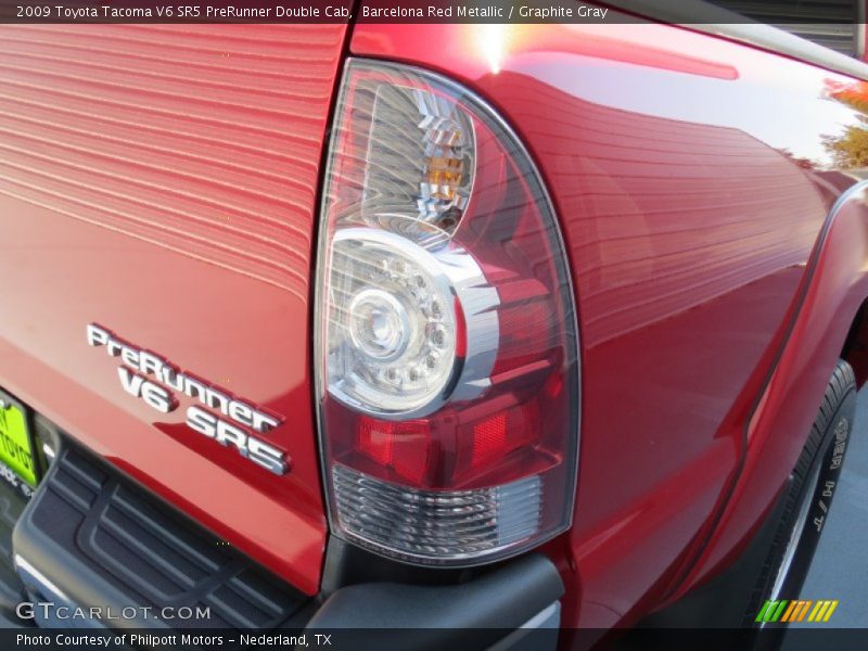 Barcelona Red Metallic / Graphite Gray 2009 Toyota Tacoma V6 SR5 PreRunner Double Cab