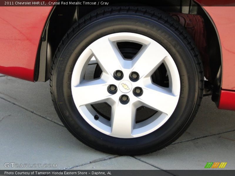 Crystal Red Metallic Tintcoat / Gray 2011 Chevrolet HHR LT