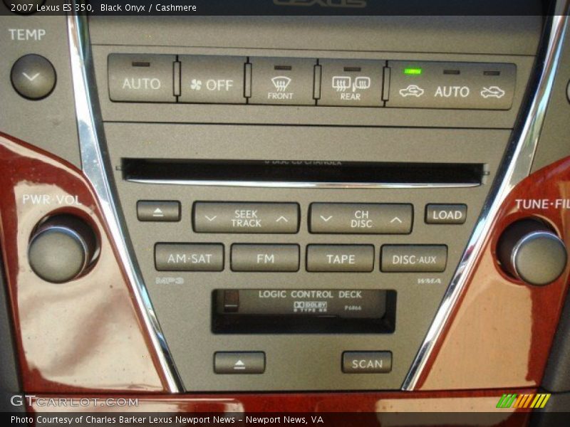 Black Onyx / Cashmere 2007 Lexus ES 350