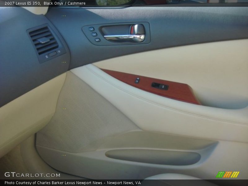 Black Onyx / Cashmere 2007 Lexus ES 350