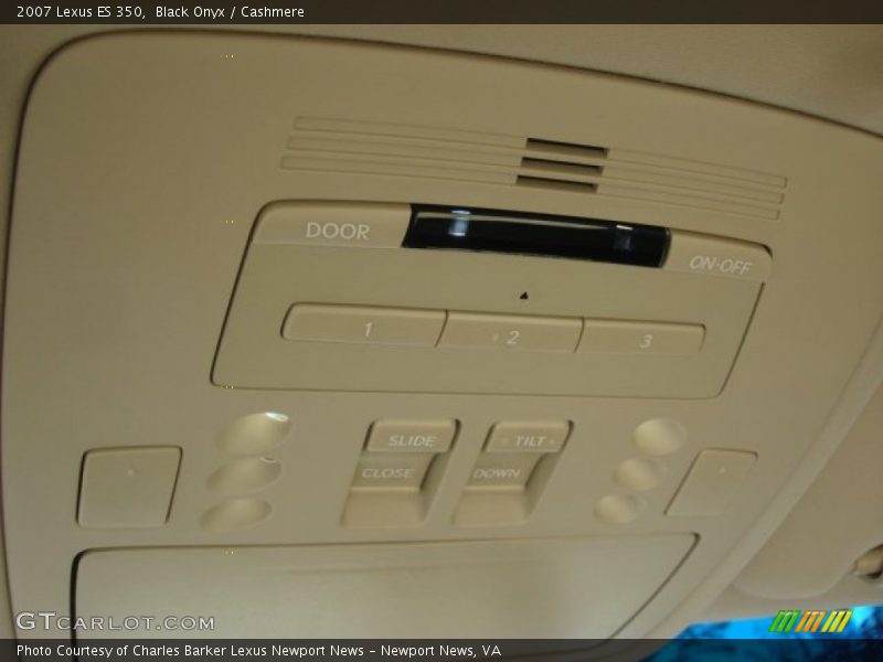 Black Onyx / Cashmere 2007 Lexus ES 350