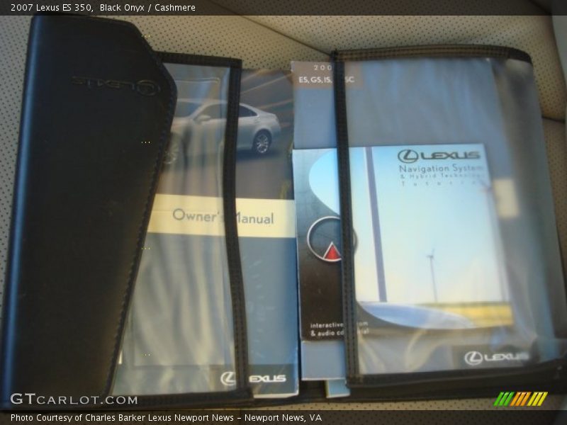 Black Onyx / Cashmere 2007 Lexus ES 350