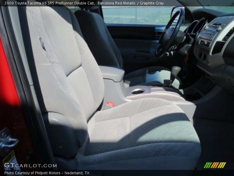 Barcelona Red Metallic / Graphite Gray 2009 Toyota Tacoma V6 SR5 PreRunner Double Cab