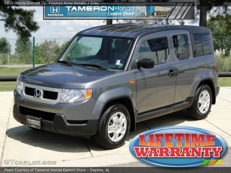 Polished Metal Metallic / Gray 2010 Honda Element LX