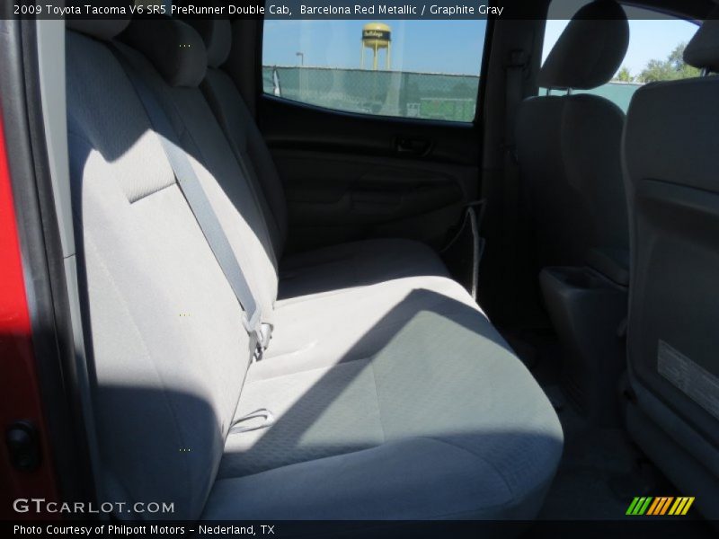 Barcelona Red Metallic / Graphite Gray 2009 Toyota Tacoma V6 SR5 PreRunner Double Cab
