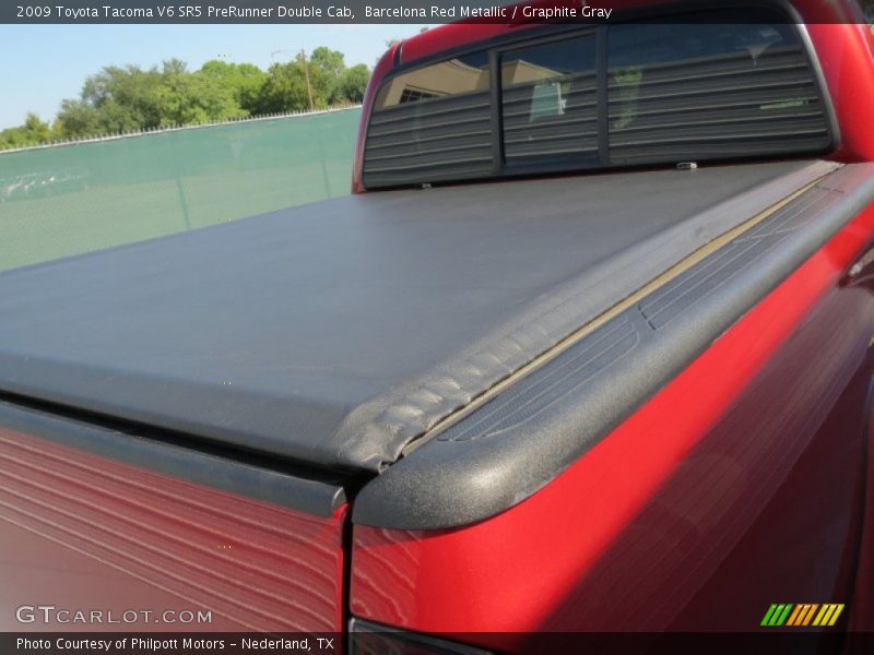 Barcelona Red Metallic / Graphite Gray 2009 Toyota Tacoma V6 SR5 PreRunner Double Cab