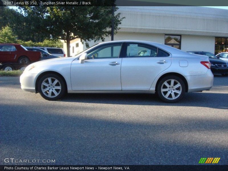 Tungsten Silver Metallic / Black 2007 Lexus ES 350