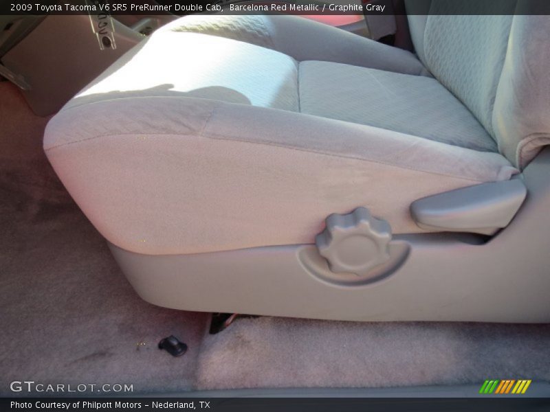 Barcelona Red Metallic / Graphite Gray 2009 Toyota Tacoma V6 SR5 PreRunner Double Cab
