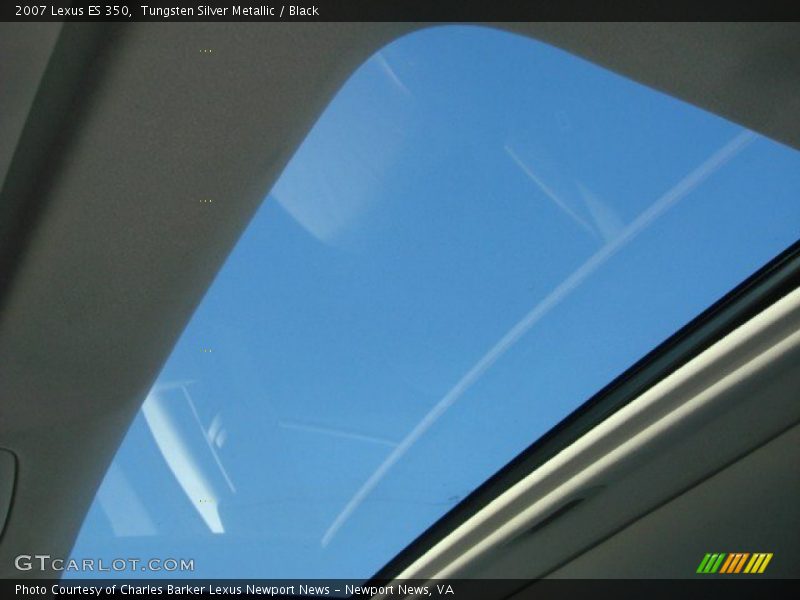 Tungsten Silver Metallic / Black 2007 Lexus ES 350