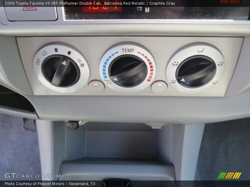 Barcelona Red Metallic / Graphite Gray 2009 Toyota Tacoma V6 SR5 PreRunner Double Cab