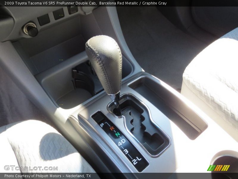 Barcelona Red Metallic / Graphite Gray 2009 Toyota Tacoma V6 SR5 PreRunner Double Cab