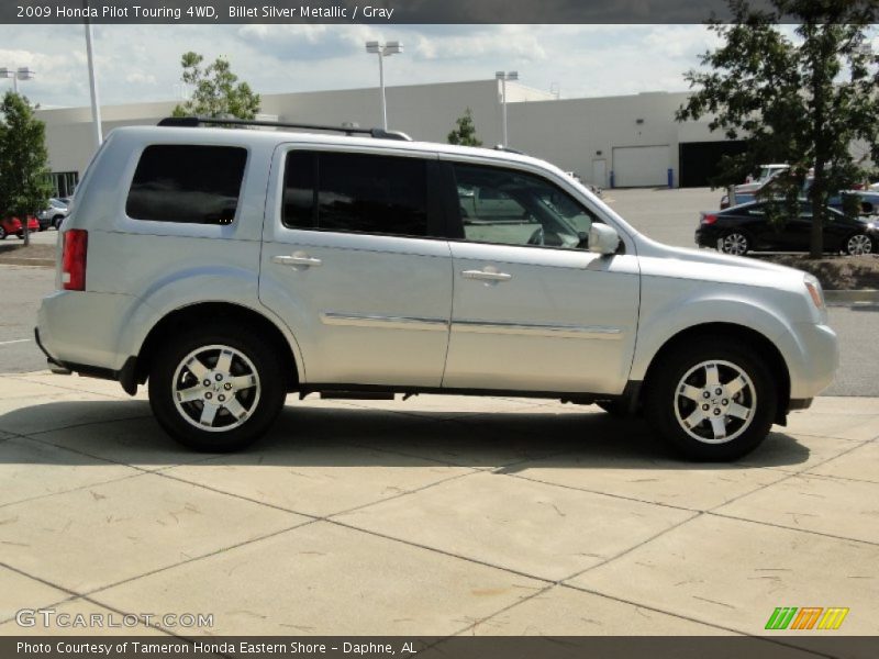 Billet Silver Metallic / Gray 2009 Honda Pilot Touring 4WD