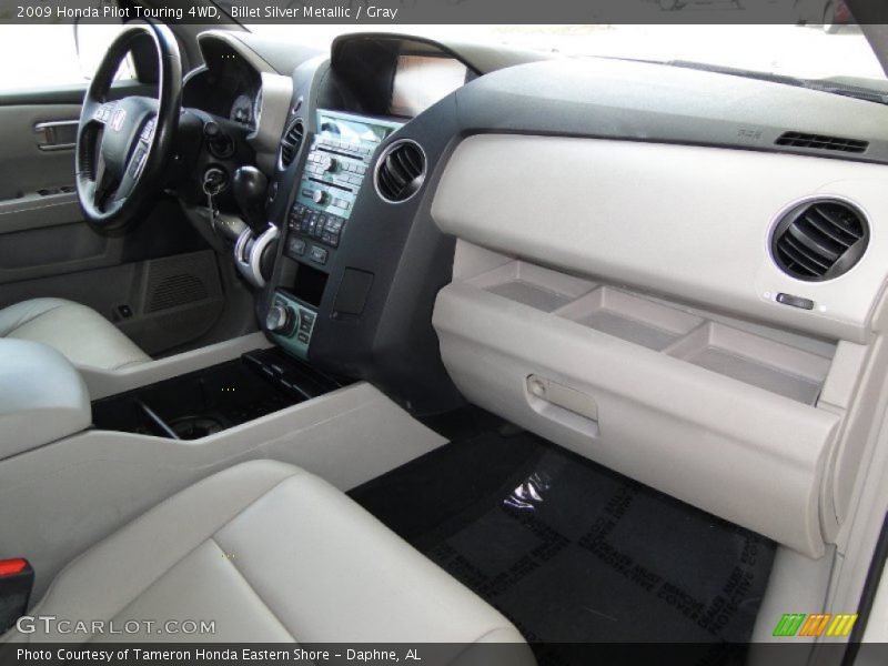 Billet Silver Metallic / Gray 2009 Honda Pilot Touring 4WD