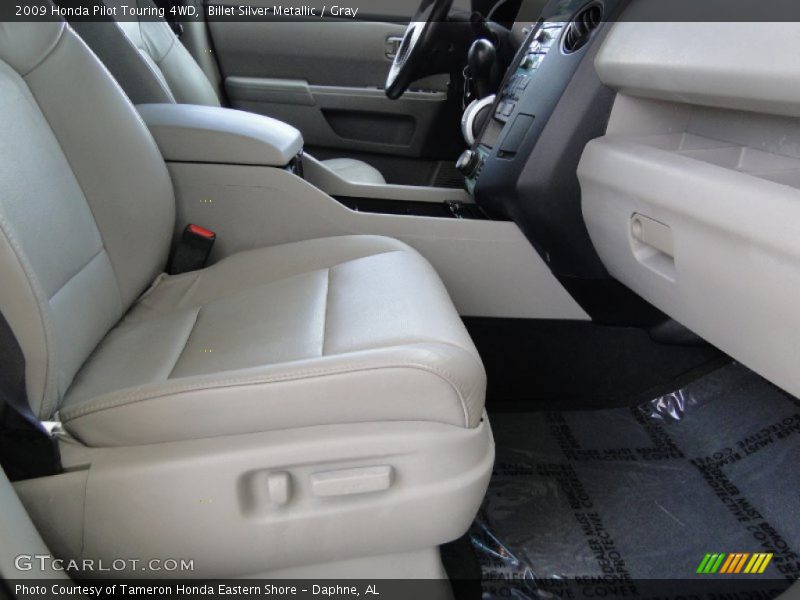 Billet Silver Metallic / Gray 2009 Honda Pilot Touring 4WD