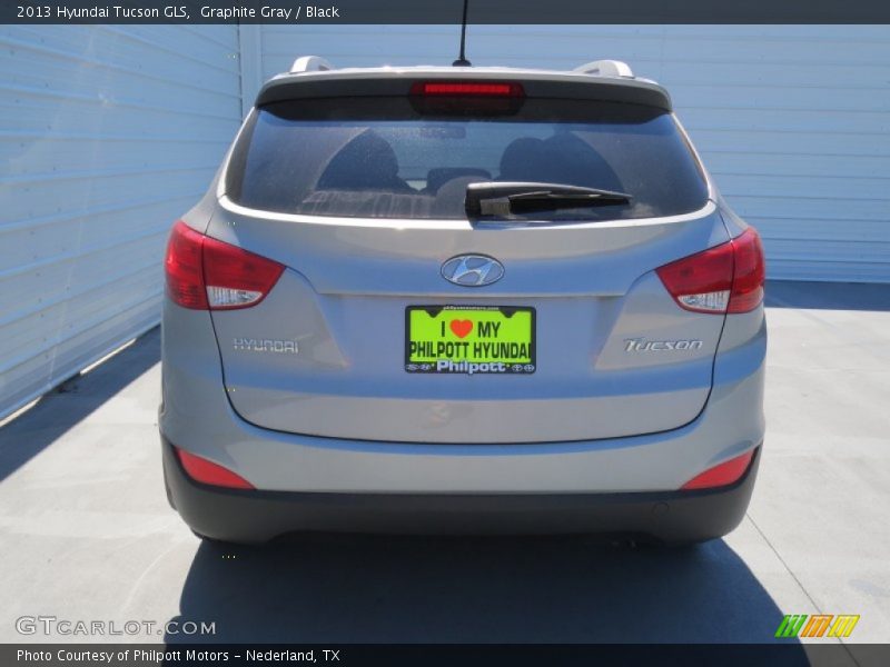 Graphite Gray / Black 2013 Hyundai Tucson GLS