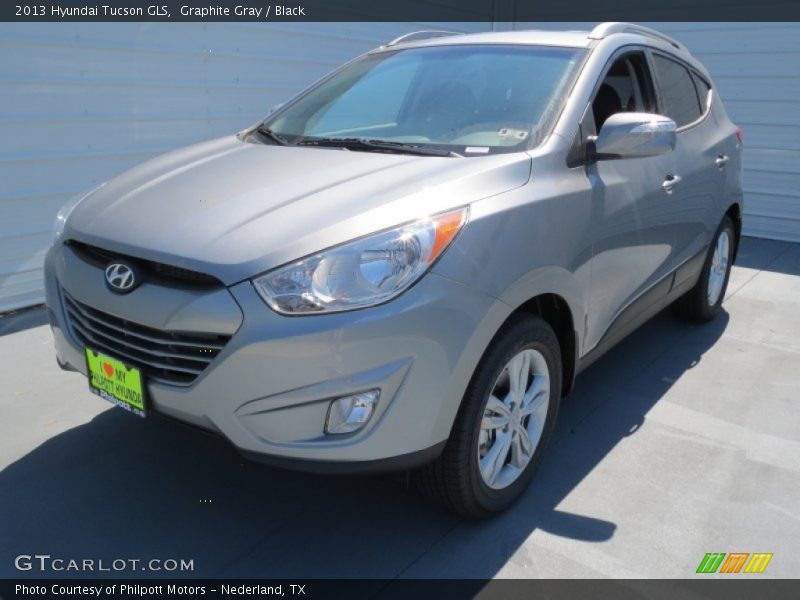 Graphite Gray / Black 2013 Hyundai Tucson GLS