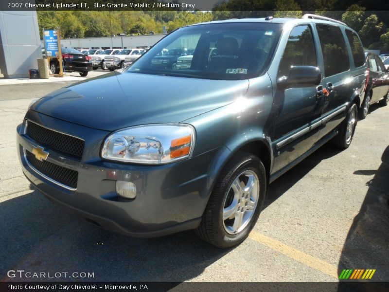 Blue Granite Metallic / Medium Gray 2007 Chevrolet Uplander LT