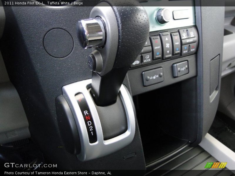 Taffeta White / Beige 2011 Honda Pilot EX-L