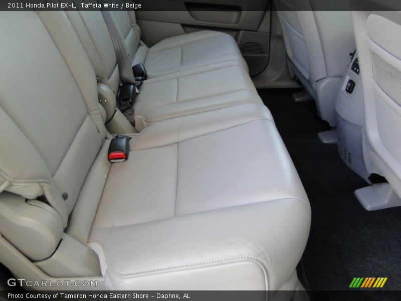 Taffeta White / Beige 2011 Honda Pilot EX-L
