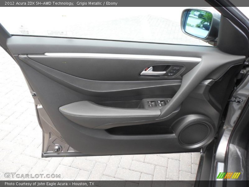 Door Panel of 2012 ZDX SH-AWD Technology