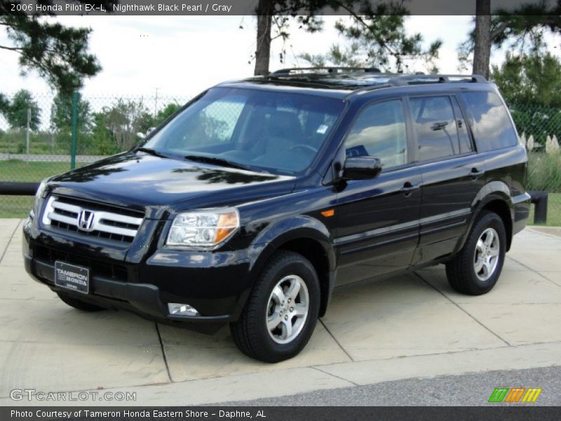 Nighthawk Black Pearl / Gray 2006 Honda Pilot EX-L