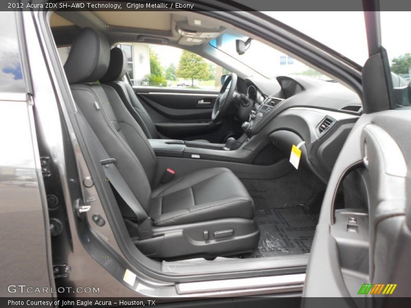 Grigio Metallic / Ebony 2012 Acura ZDX SH-AWD Technology