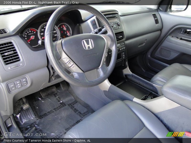 Nighthawk Black Pearl / Gray 2006 Honda Pilot EX-L