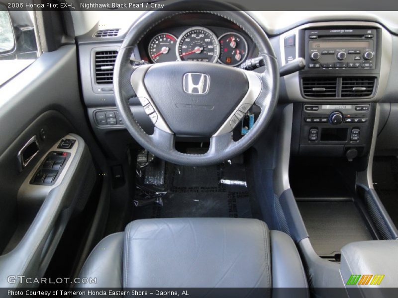 Nighthawk Black Pearl / Gray 2006 Honda Pilot EX-L