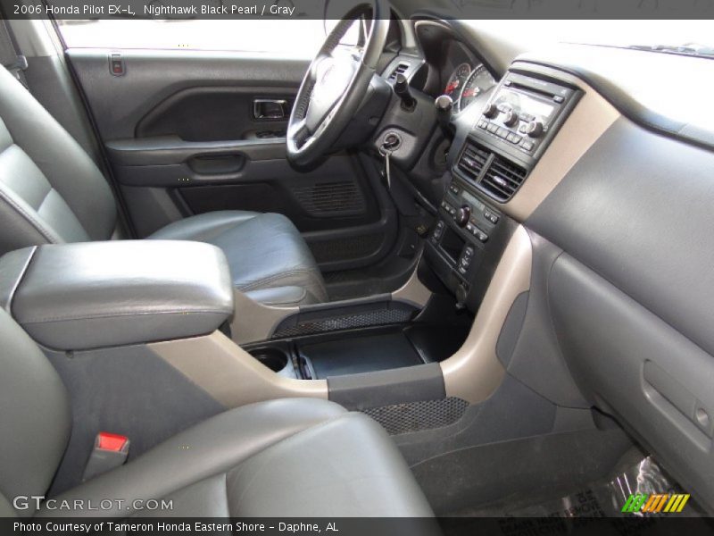 Nighthawk Black Pearl / Gray 2006 Honda Pilot EX-L